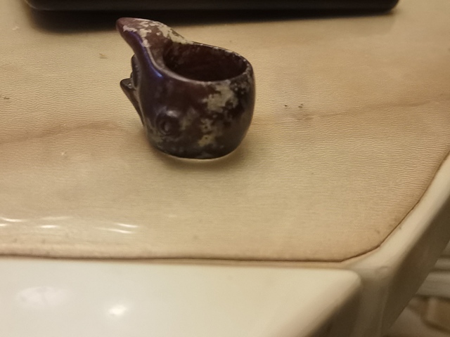 古玩玉器仿古玉韘真品鑒賞圖