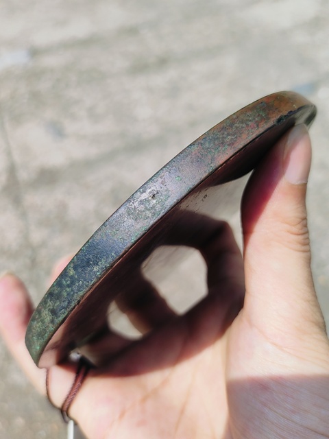 古玩銅器宋仿龍虎鏡拍賣,當前價格12000元