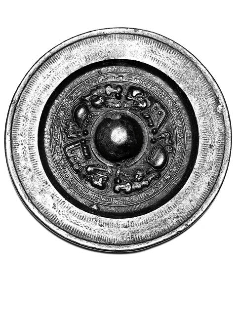 古玩銅器宋仿龍虎鏡拍賣,當前價格12000元