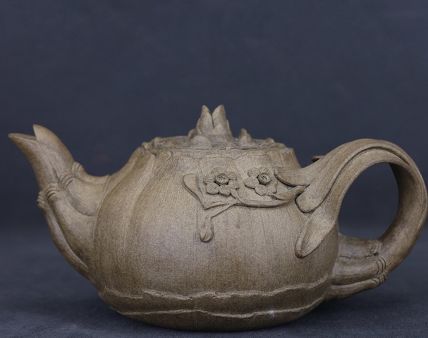 古玩雜項梅花壺真品鑒賞圖