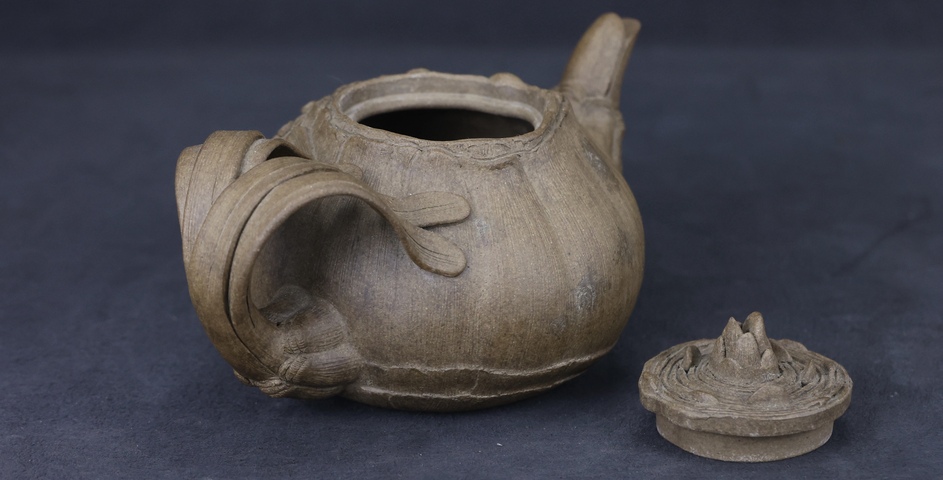 古玩雜項梅花壺真品鑒賞圖
