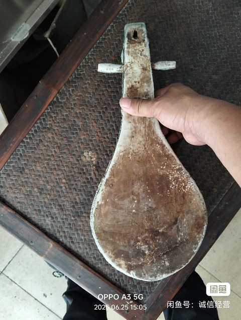 古玩陶瓷粉彩山水人物琵琶瓷塑真品鑒賞圖
