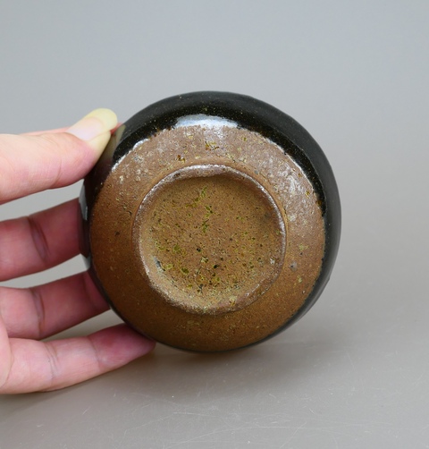 古玩陶瓷黑釉茶盞真品鑒賞圖