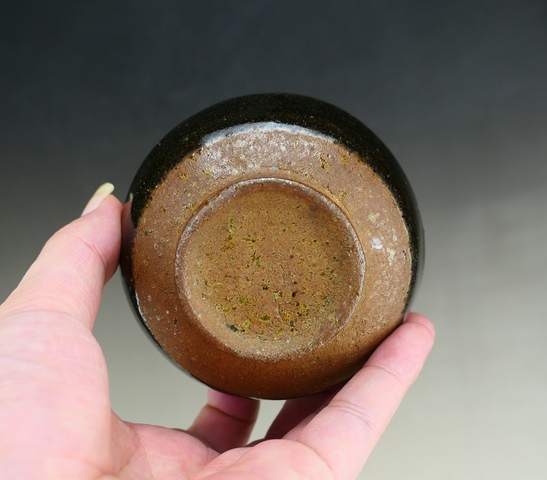古玩陶瓷黑釉茶盞真品鑒賞圖