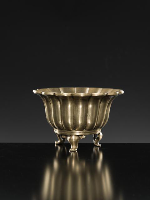 古玩銅器法盞爐真品鑒賞圖