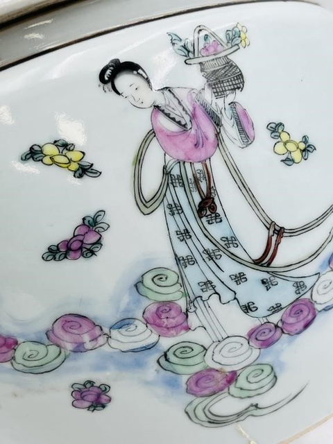 古玩陶瓷四系粥罐真品鑒賞圖