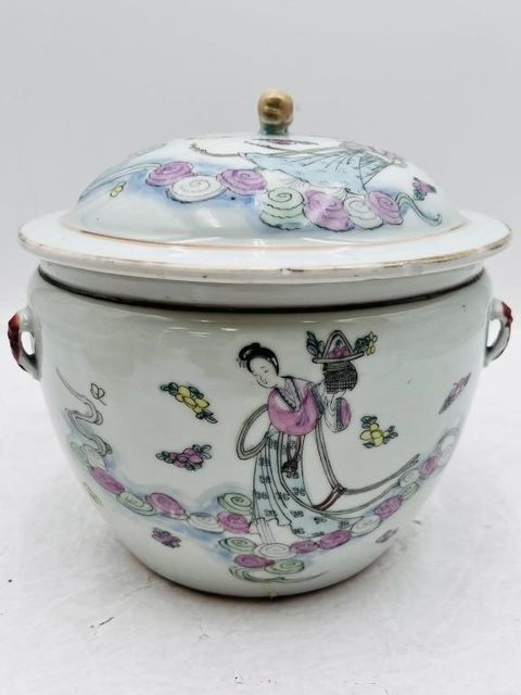 古玩陶瓷四系粥罐真品鑒賞圖