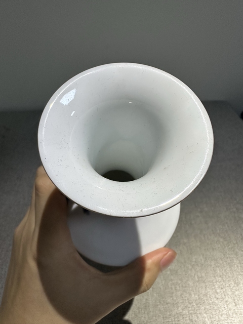 古玩陶瓷粉彩人物瓶真品鑒賞圖