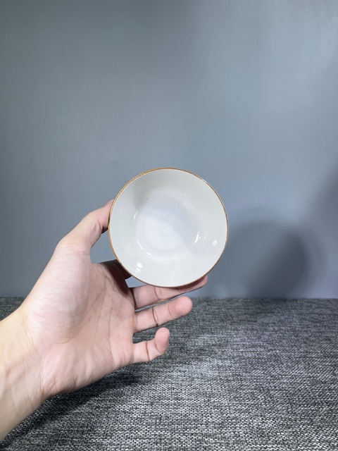 古玩陶瓷民國.釉下彩花卉紋茶碗拍賣,當前價格0元