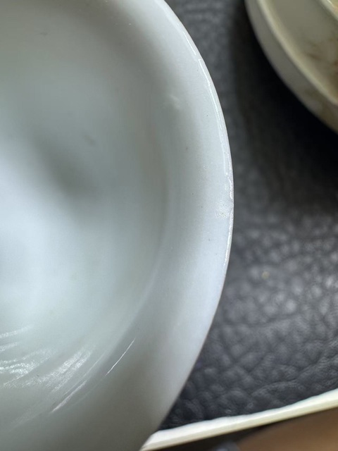 古玩陶瓷德化白瓷仰鐘杯真品鑒賞圖