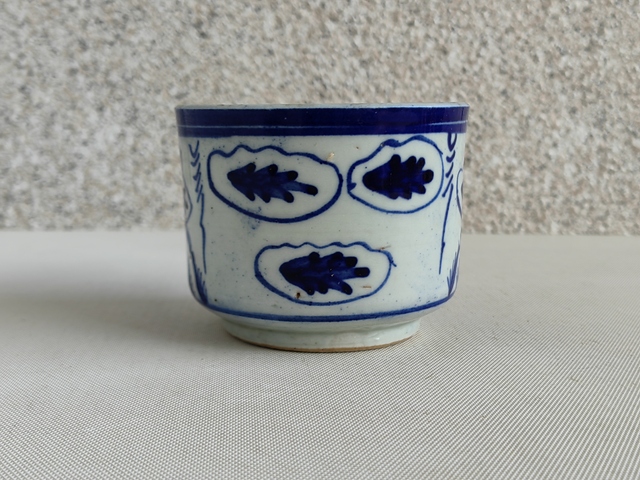 古玩陶瓷青花花卉紋香爐拍賣,當前價格580元
