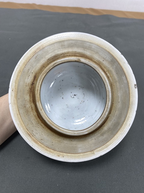古玩陶瓷清康熙青花侍女嬰戲紋罐真品鑒賞圖