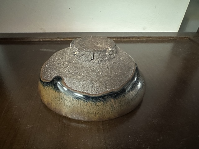 古玩陶瓷南宋建窯兔豪小盞真品鑒賞圖