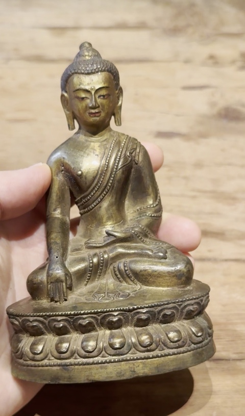 古玩銅器造像真品鑒賞圖