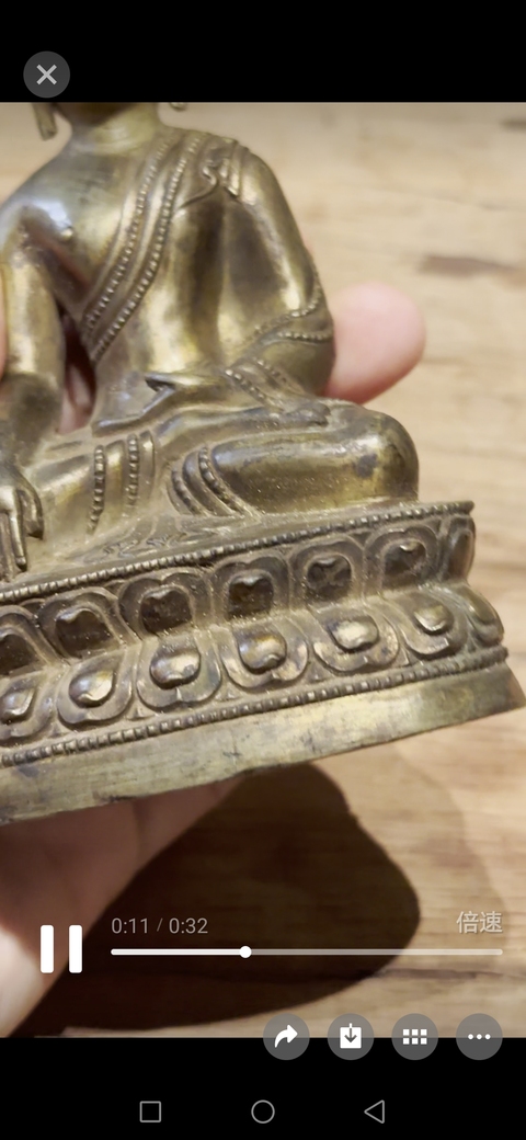 古玩銅器造像真品鑒賞圖