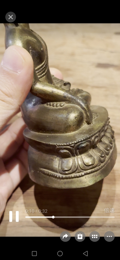 古玩銅器造像真品鑒賞圖