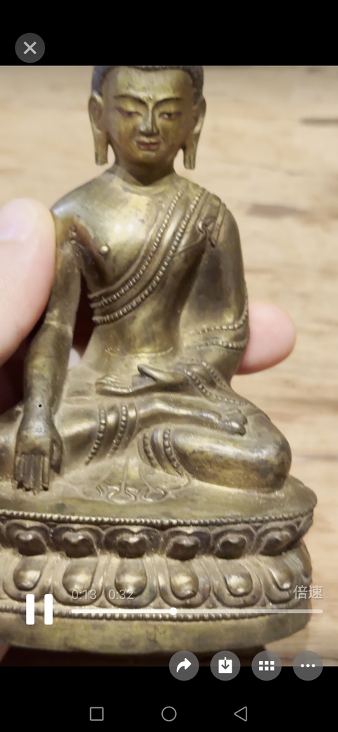古玩銅器造像真品鑒賞圖