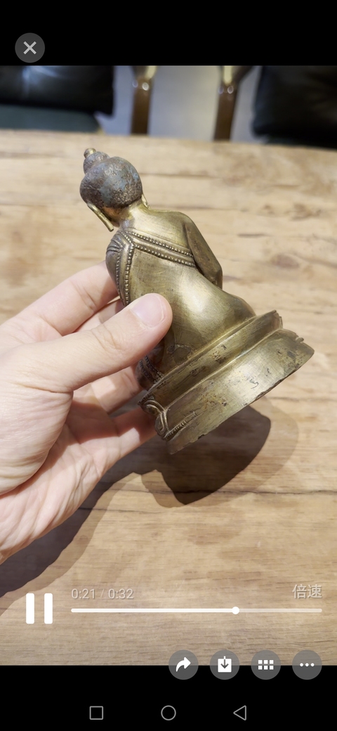 古玩銅器造像真品鑒賞圖