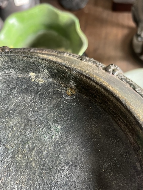 古玩銅器銅瓶真品鑒賞圖