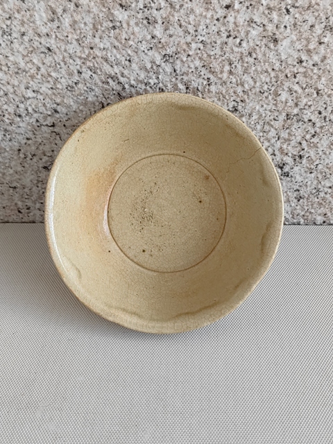 古玩陶瓷青白釉葵口碗拍賣,當前價格398元