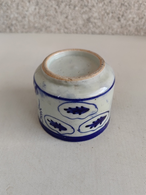 古玩陶瓷青花花卉紋香爐拍賣,當前價格580元