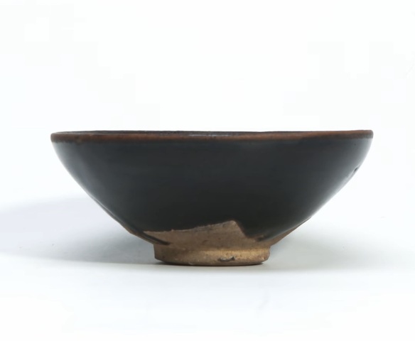 古玩陶瓷建窯或建窯系黑釉盞真品鑒賞圖