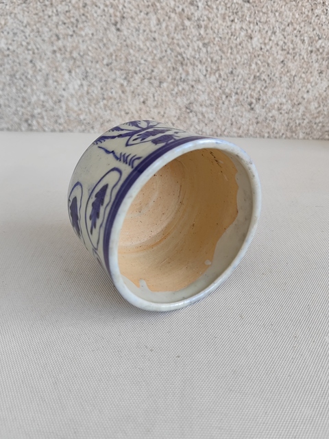 古玩陶瓷青花花卉紋香爐拍賣,當前價格580元