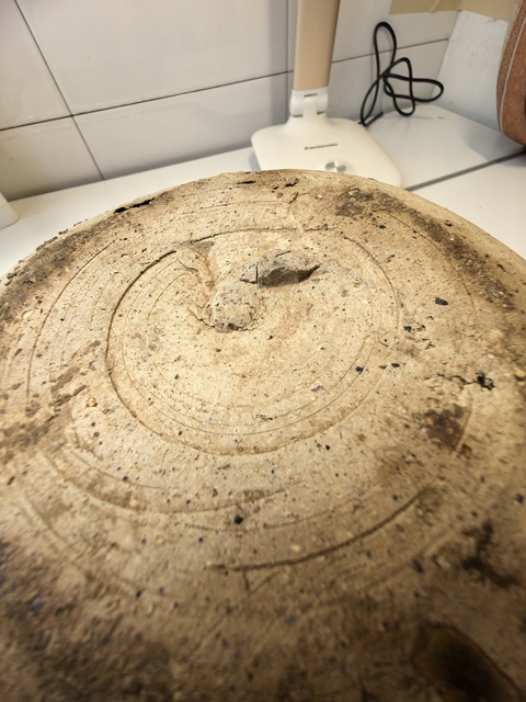 古玩陶瓷唐邢窯黃釉缽真品鑒賞圖
