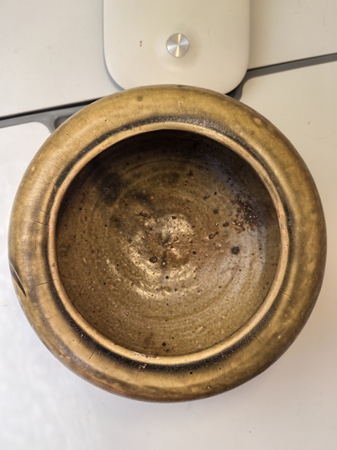 古玩陶瓷唐邢窯黃釉缽真品鑒賞圖