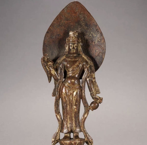 古玩銅器造像真品鑒賞圖