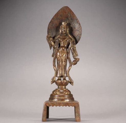 古玩銅器造像真品鑒賞圖