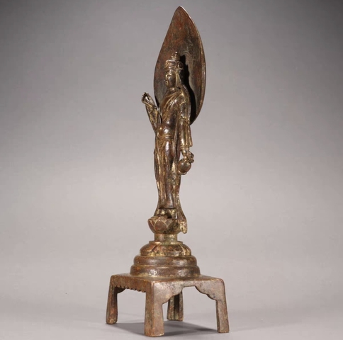古玩銅器造像真品鑒賞圖