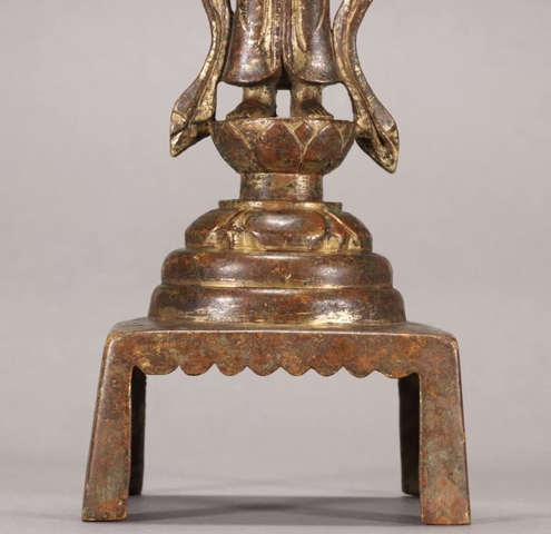 古玩銅器造像真品鑒賞圖