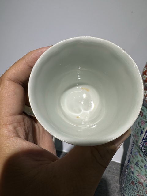 古玩陶瓷斗彩杯真品鑒賞圖