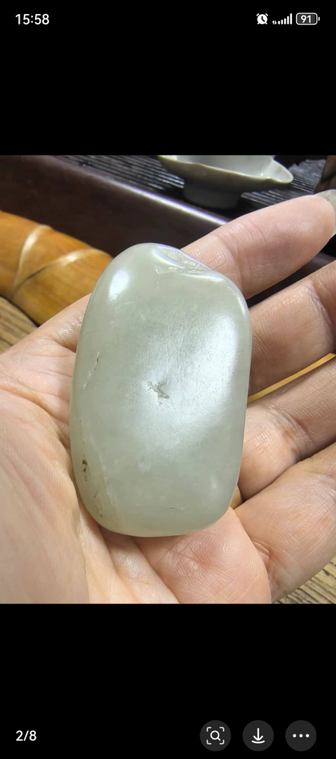 古玩玉器和田玉籽料真品鑒賞圖