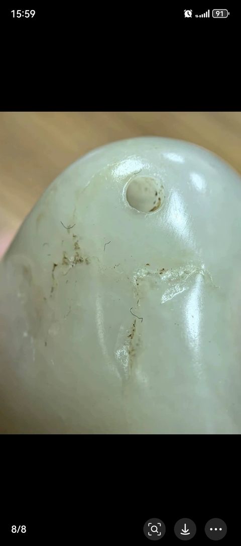 古玩玉器和田玉籽料真品鑒賞圖