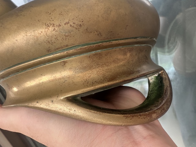 古玩銅器橋耳爐真品鑒賞圖