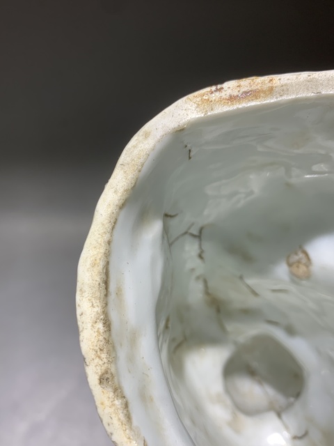 古玩陶瓷德化白瓷彌勒佛坐像真品鑒賞圖
