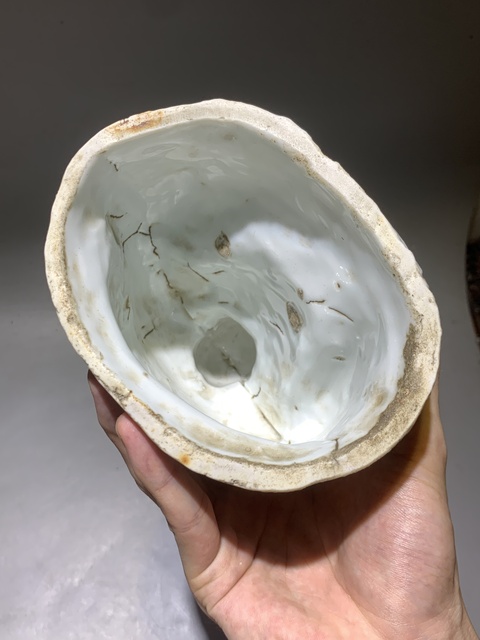 古玩陶瓷德化白瓷彌勒佛坐像真品鑒賞圖
