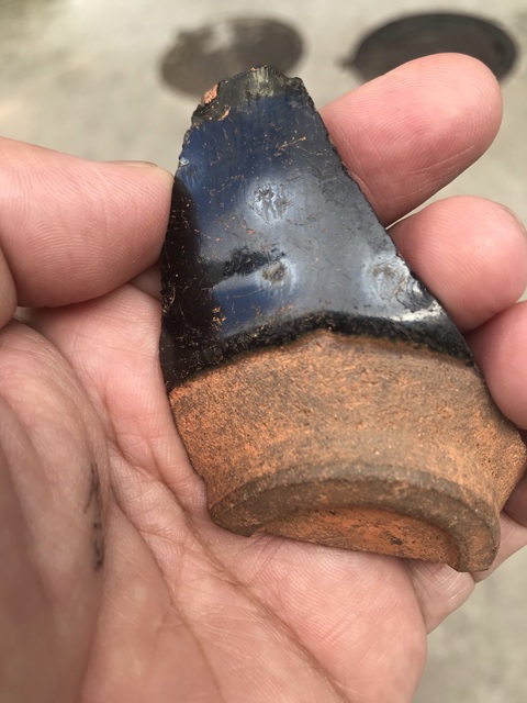 古玩陶瓷建窯窯變釉標本真品鑒賞圖