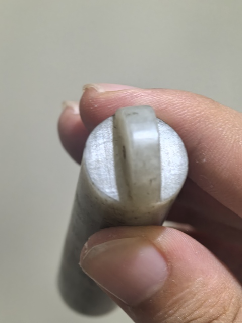 古玩玉器提油仿古“玉翎管”真品鑒賞圖