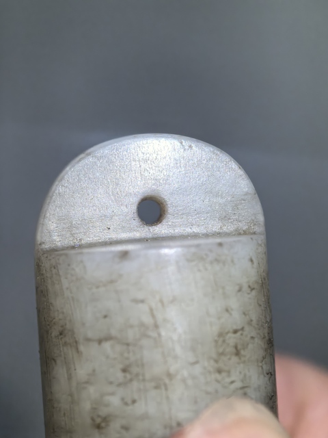 古玩玉器提油仿古“玉翎管”真品鑒賞圖