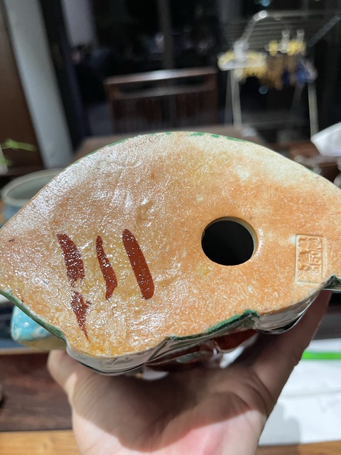 古玩陶瓷粉彩福星塑像真品鑒賞圖