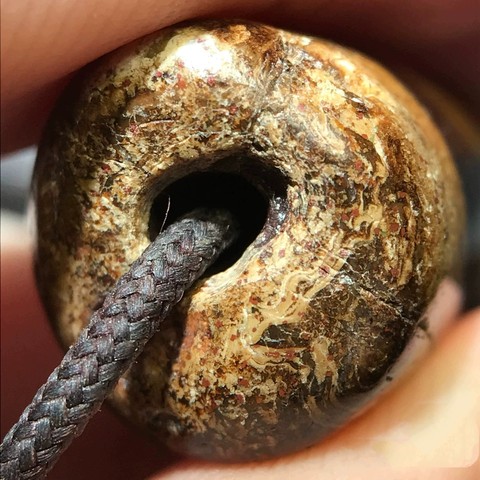 古玩雜項千年至純天珠斷珠拍賣,當前價格28888元