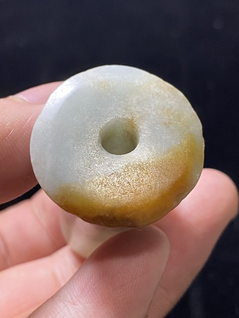 古玩玉器翡翠雕“煙槍嘴”真品鑒賞圖