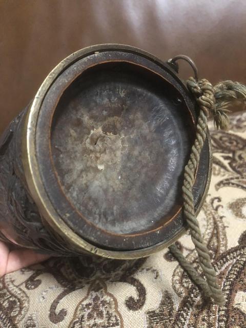 古玩雜項竹雕真品鑒賞圖