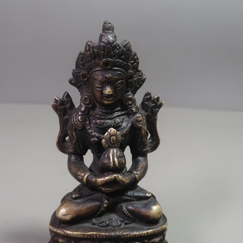 古玩銅器造像真品鑒賞圖