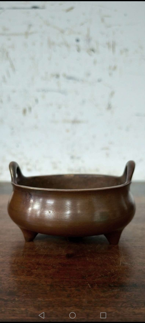 古玩銅器銅香爐真品鑒賞圖