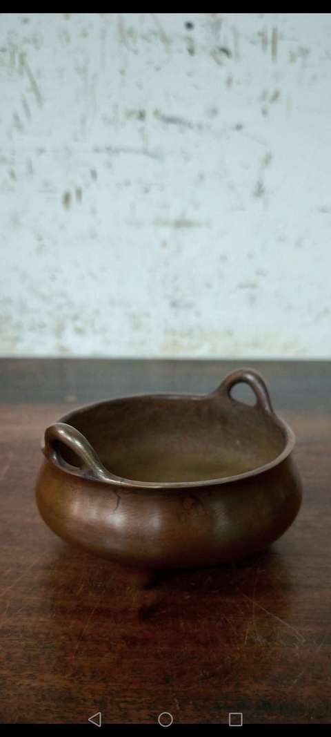 古玩銅器銅香爐真品鑒賞圖