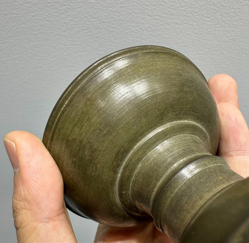古玩銅器銅燭臺(tái)真品鑒賞圖